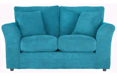 HOME Barney Regular Fabric Sofa - Teal